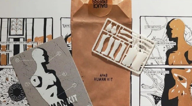 Associazione Akab e Bauci Press aprono il preorder di “Human Kit” di AkaB