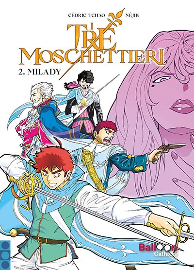 I Tre Moschettieri Cover #2.indd