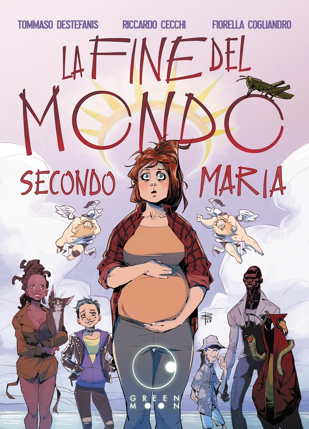 Cover La Fine Del Mondo Secondo Maria Di Destefanis, Cecchi, Cogliandro (green Moon Comics)