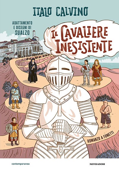 Cover Il Cavaliere Inesistente. Il Romanzo A Fumetti
