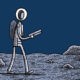“Mooncop” di Tom Gauld: storia di un poliziotto lunare
