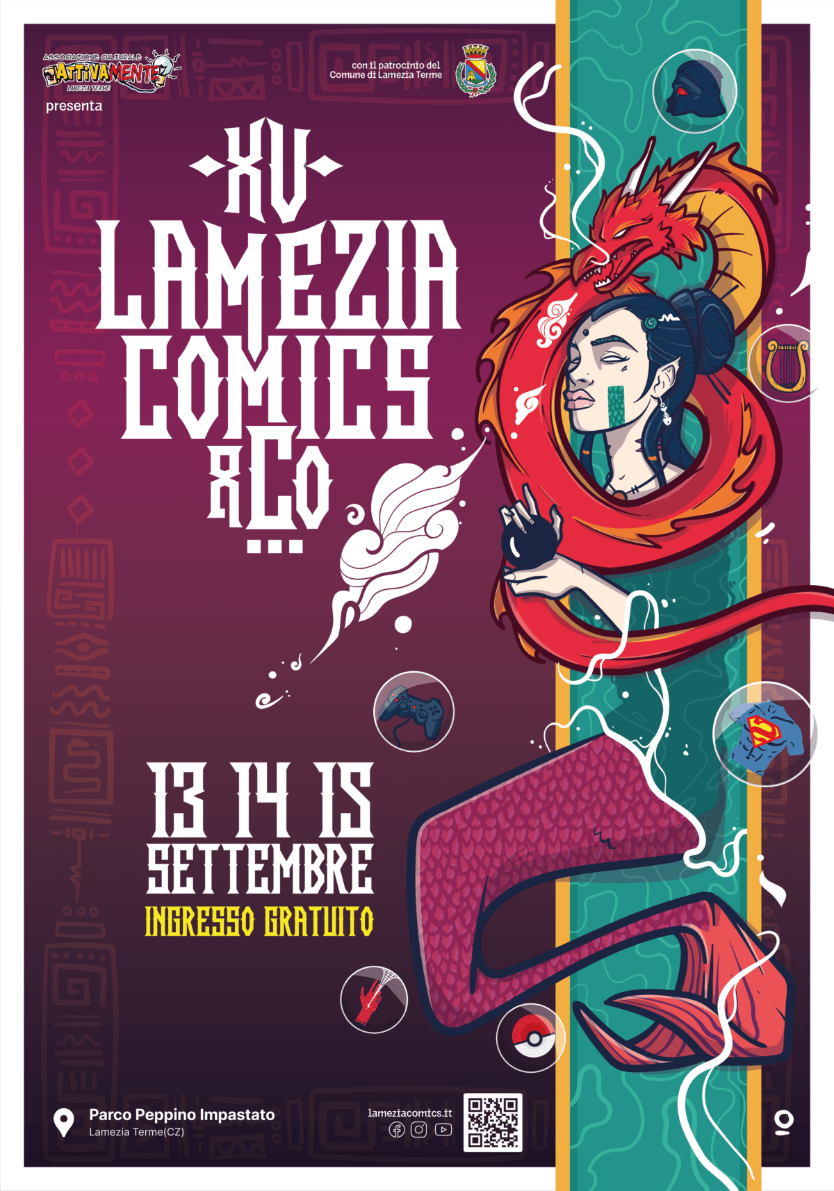 Locandina Lameziacomics Talarico