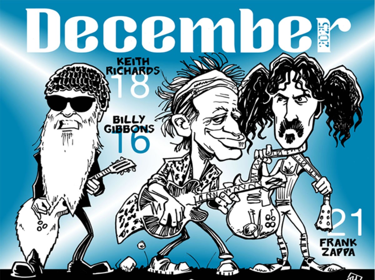 Calendario Chitarristi 2025 02