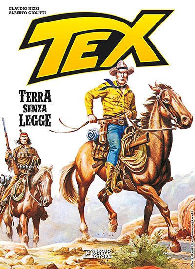 Tex Terra Senza Legge Cover