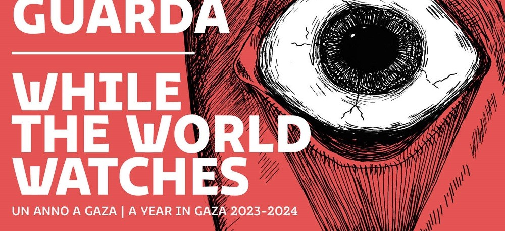 Copertina mentre il mondo guardat