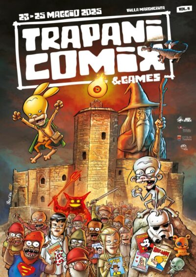 Trapani comix 2025 manifesto di leo ortolani 724x1024