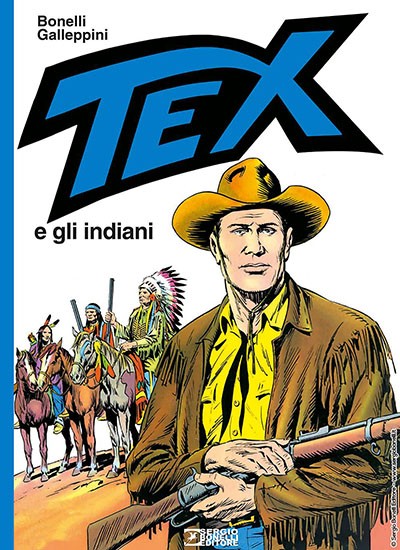 Tex e gli indiani cover