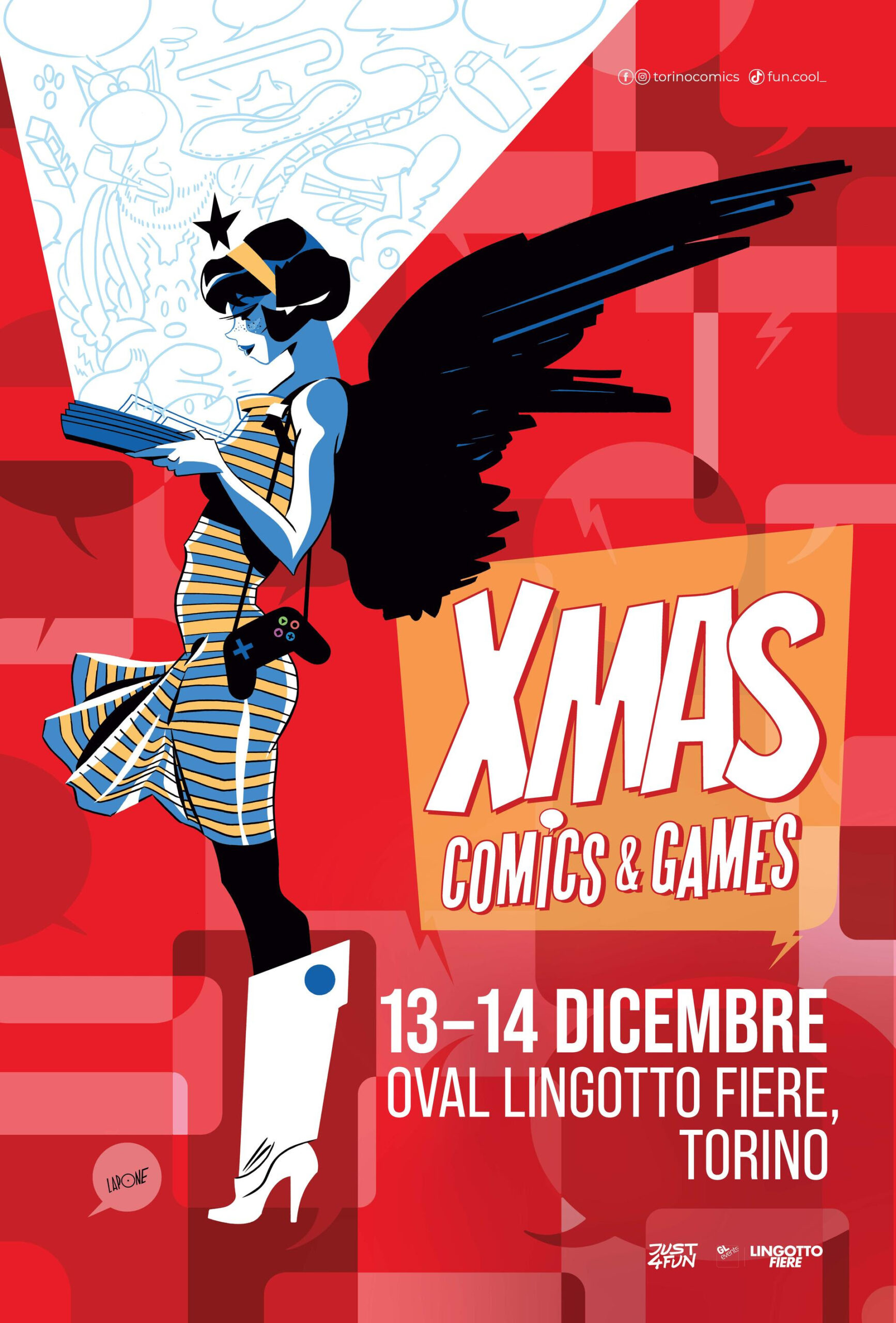 Torino xmas comics