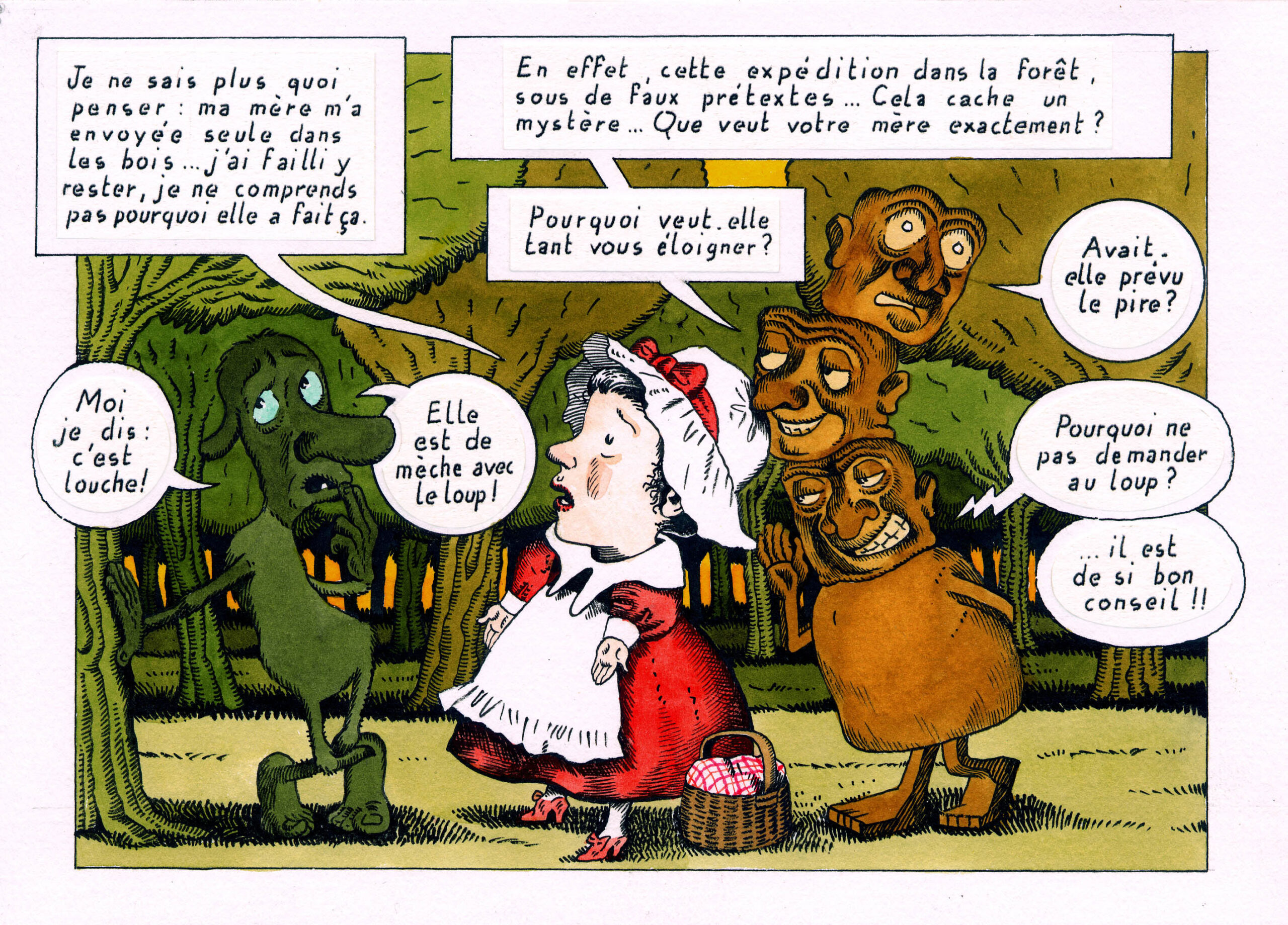 Totem & Tabou (le petit chaperon rouge)