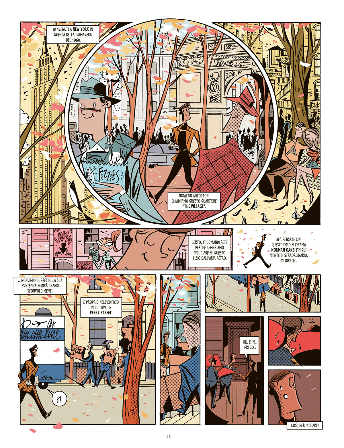 Pagine da GREENWICH VILLAGE Pagina