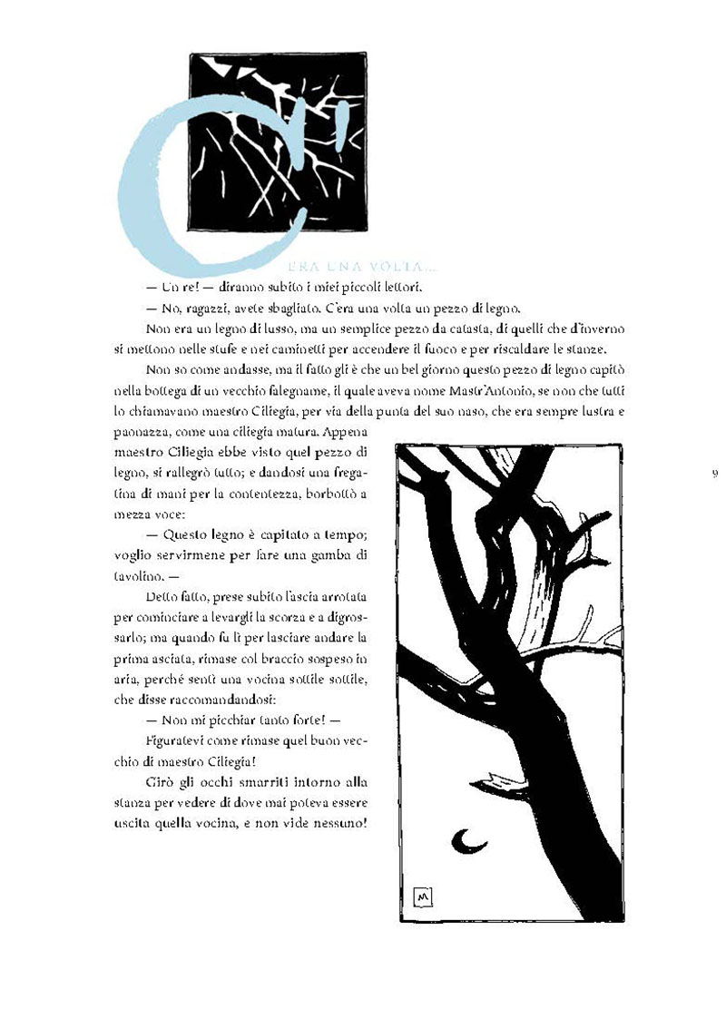 Pagine da Preview Pinocchio di Mike Mignola Pagina