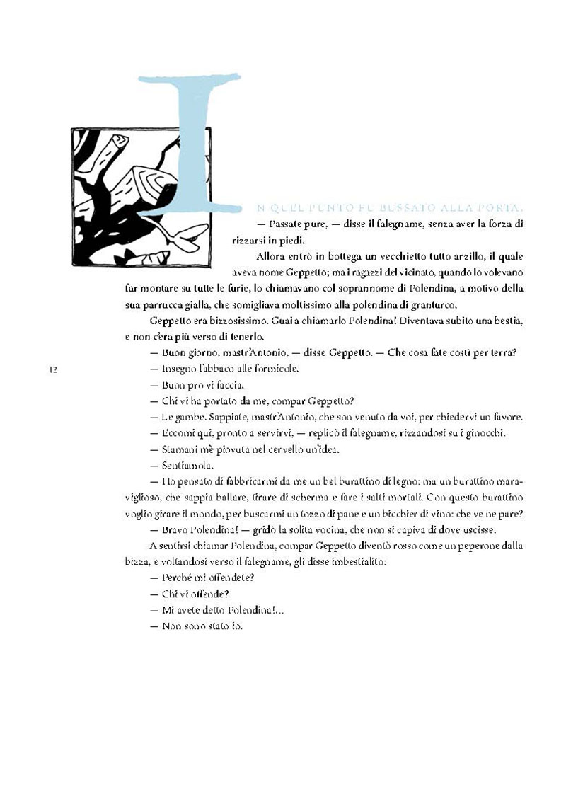 Pagine da Preview Pinocchio di Mike Mignola Pagina