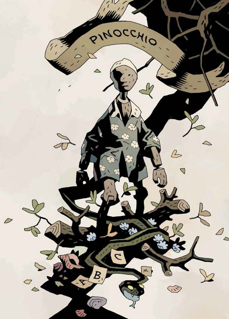 Pagine da Preview Pinocchio di Mike Mignola Pagina