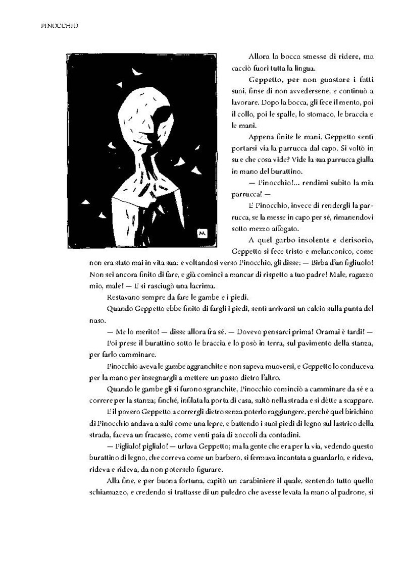 Pagine da Preview Pinocchio di Mike Mignola Pagina