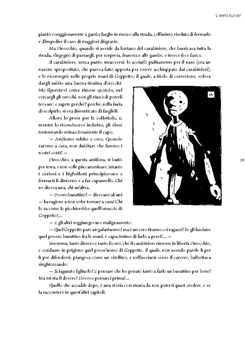 Pagine da Preview Pinocchio di Mike Mignola Pagina