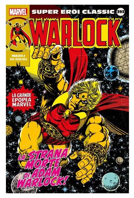 Super eroi classic warlock la strana morte di adam warlock