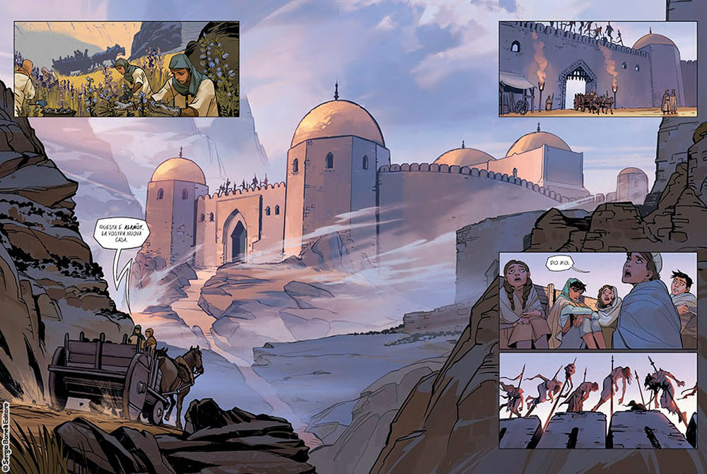 Rosa del deserto Tavola