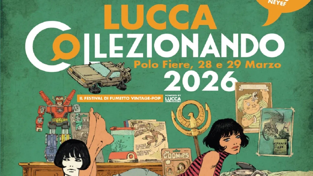 Lucca collezionando annuncio cultura pop