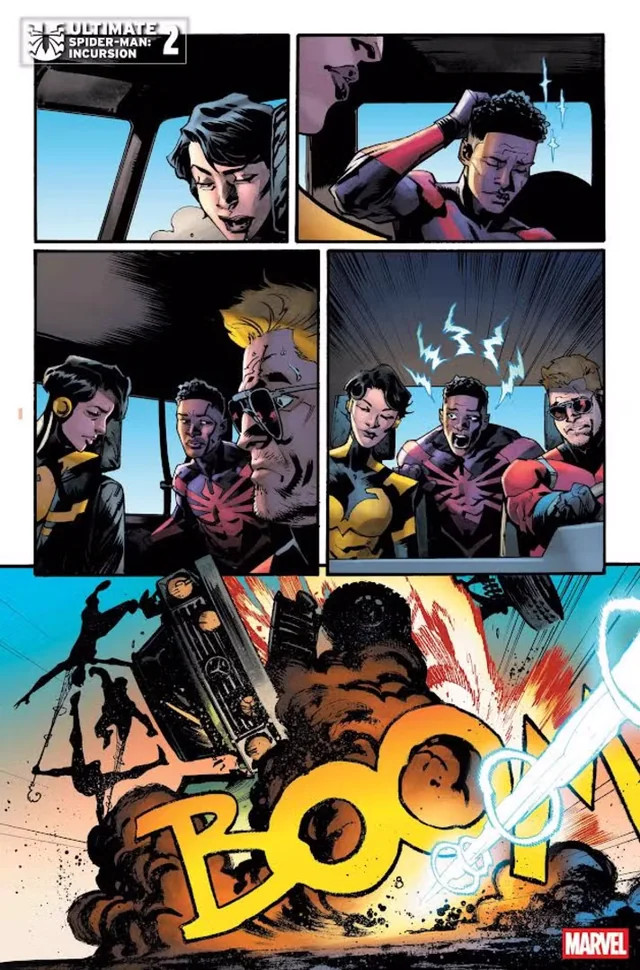 Ultimate spider man incursion preview variant cover by v0 tj3fl4aplb5f1