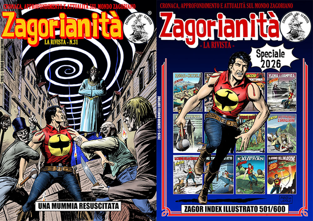 Zagorianità 31 Zagor Index 501