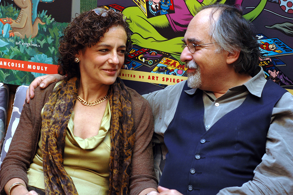 Art Spiegelman & Francoise Mouly CREDIT Sarah Shatz