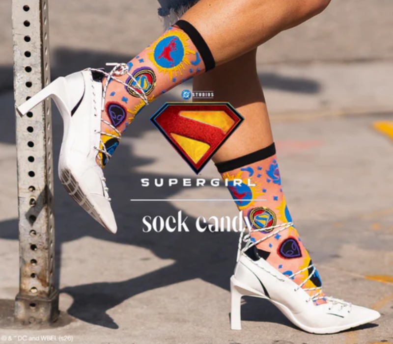 Calze supergirl promo