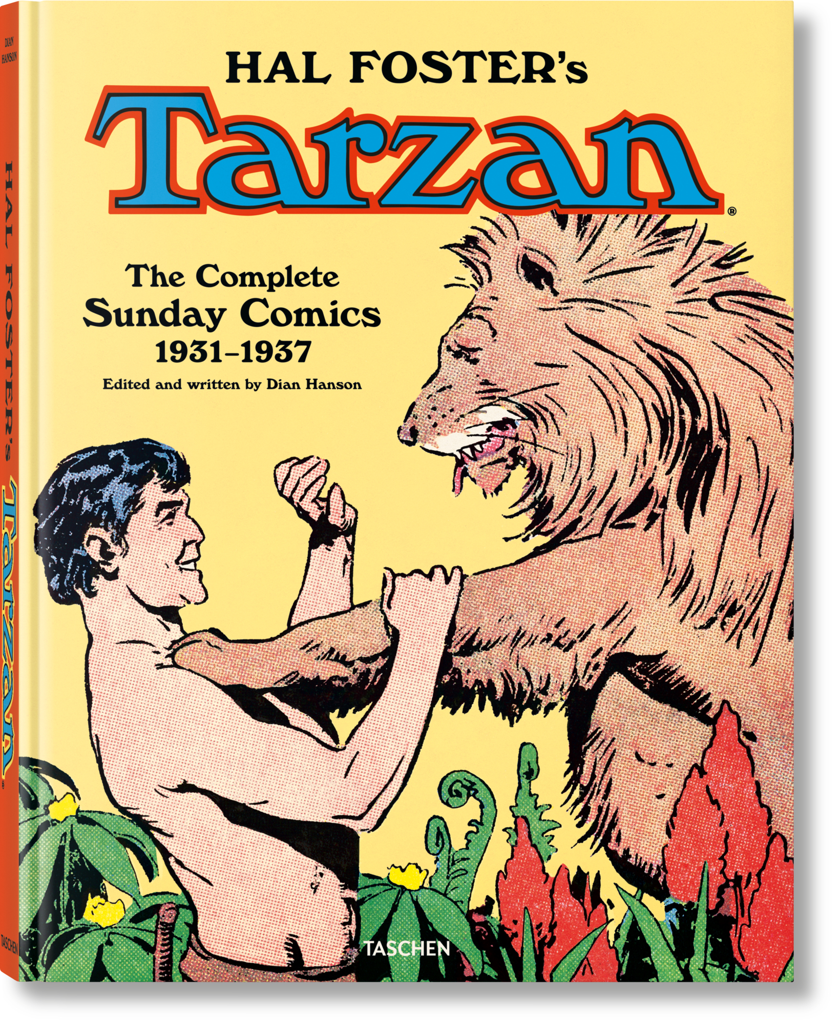 TARZAN SUNDAY COMICS V1 HAL FOSTER XL INT 3D