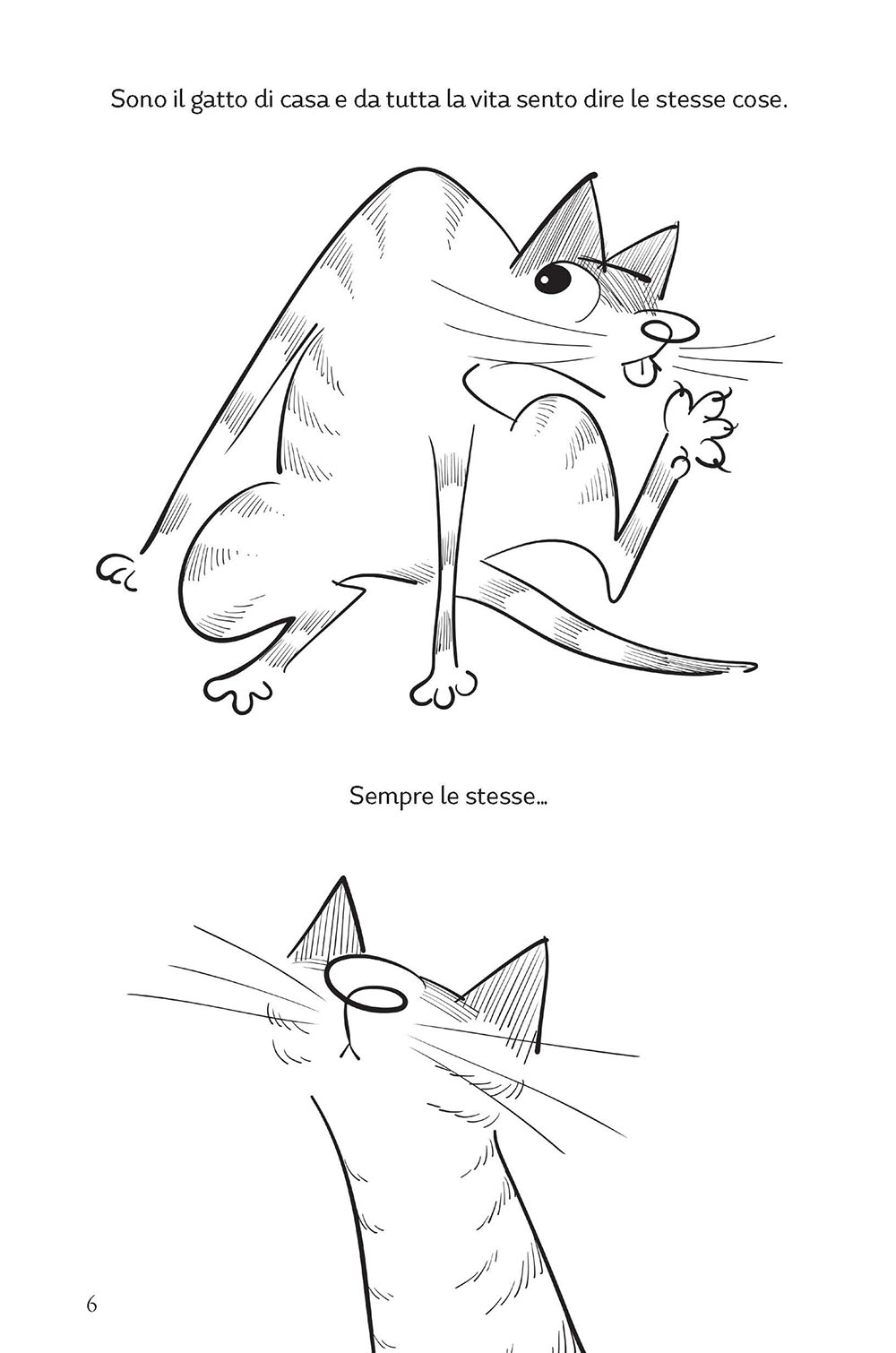Pagine da Il gatto sa Pagina
