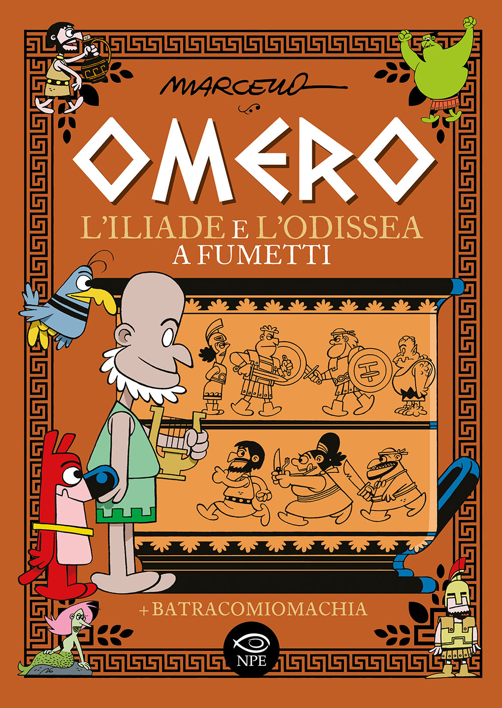 Marcello Omero L'Iliade e l'Odissea a fumetti