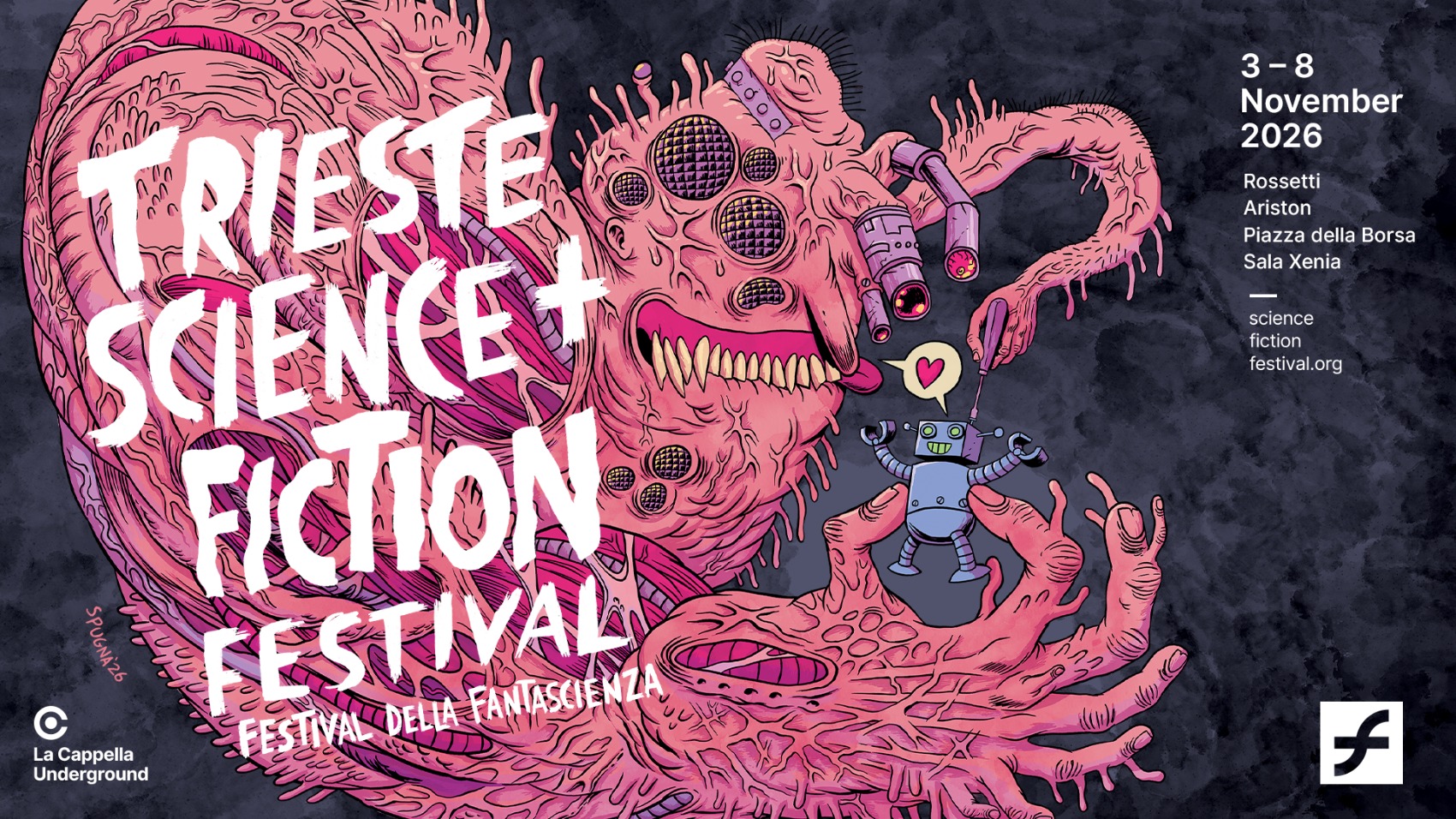 POSTER Orizzontale Trieste Science+Fiction Festival