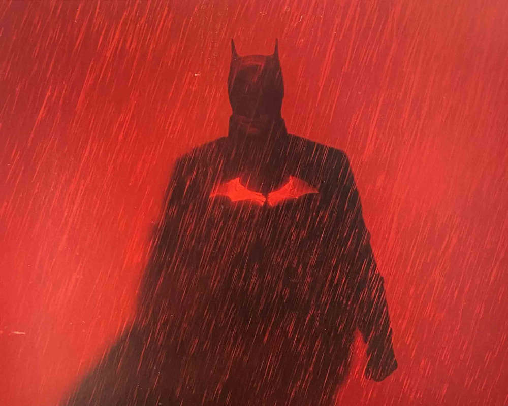 Batman reeves poster evidenza