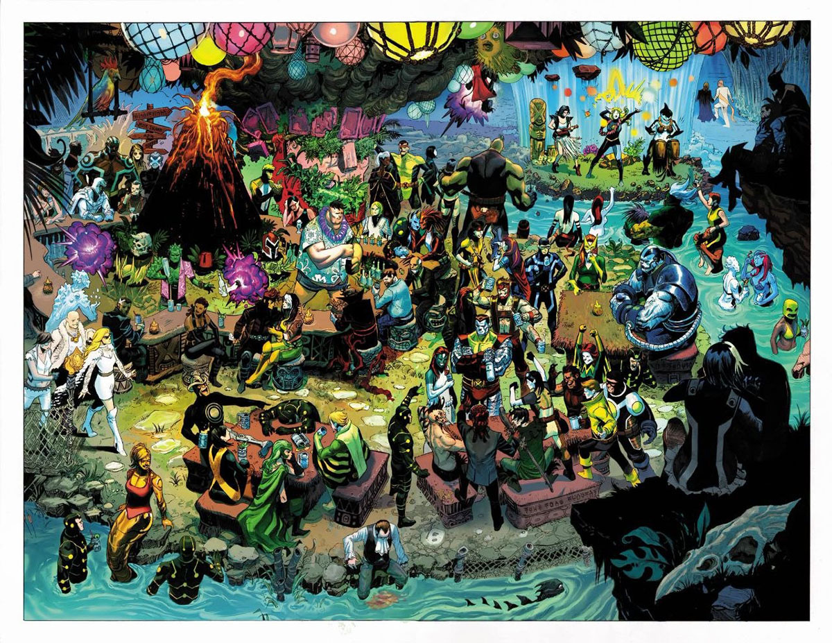 Green Lagoon X Men