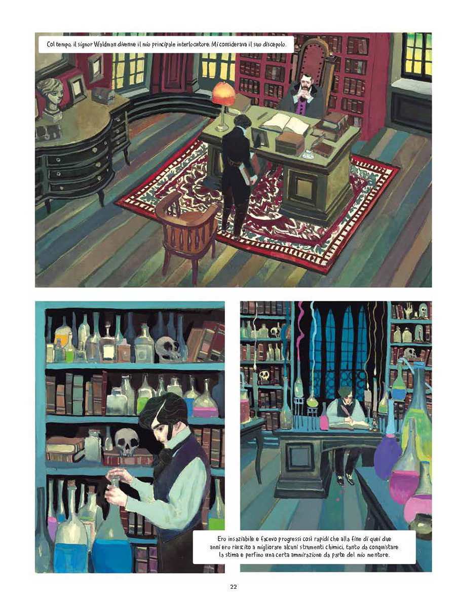 Pagine da Frankenstein