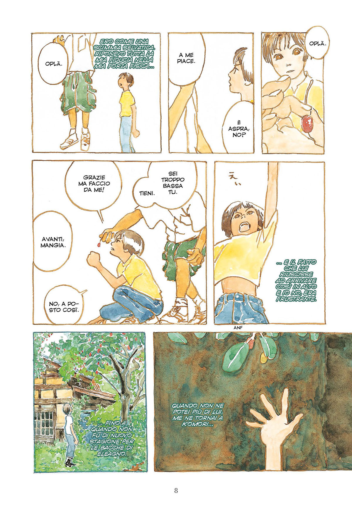 Pagine da Little Forest Pagina