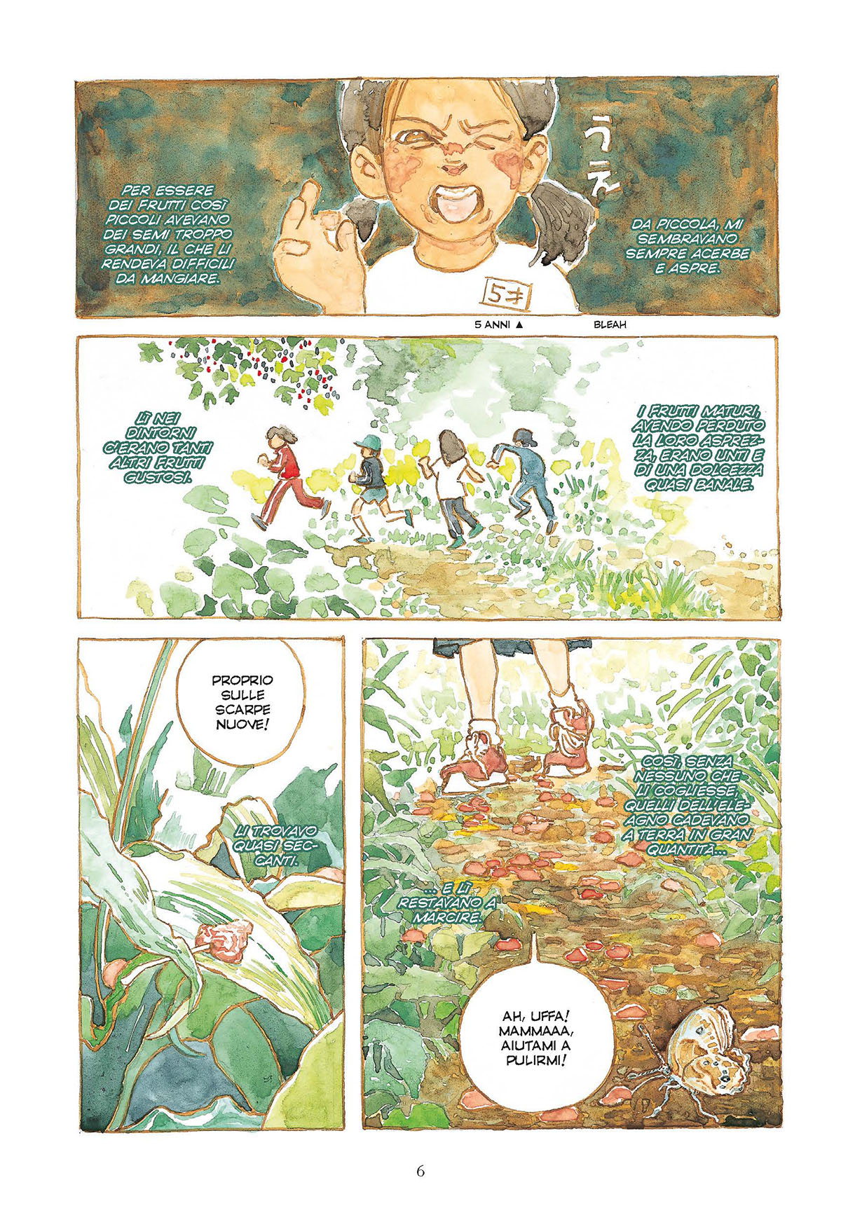 Pagine da Little Forest Pagina