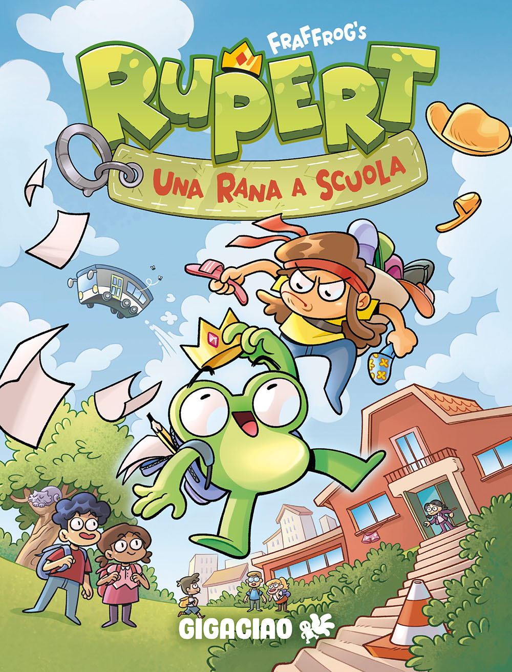 Rupert una rana a scuola cover