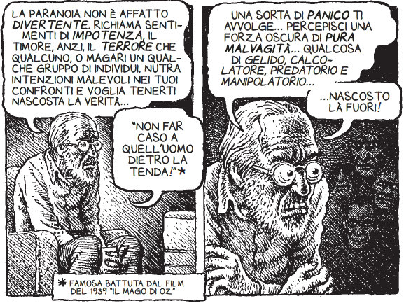 Crumb paranoia panico