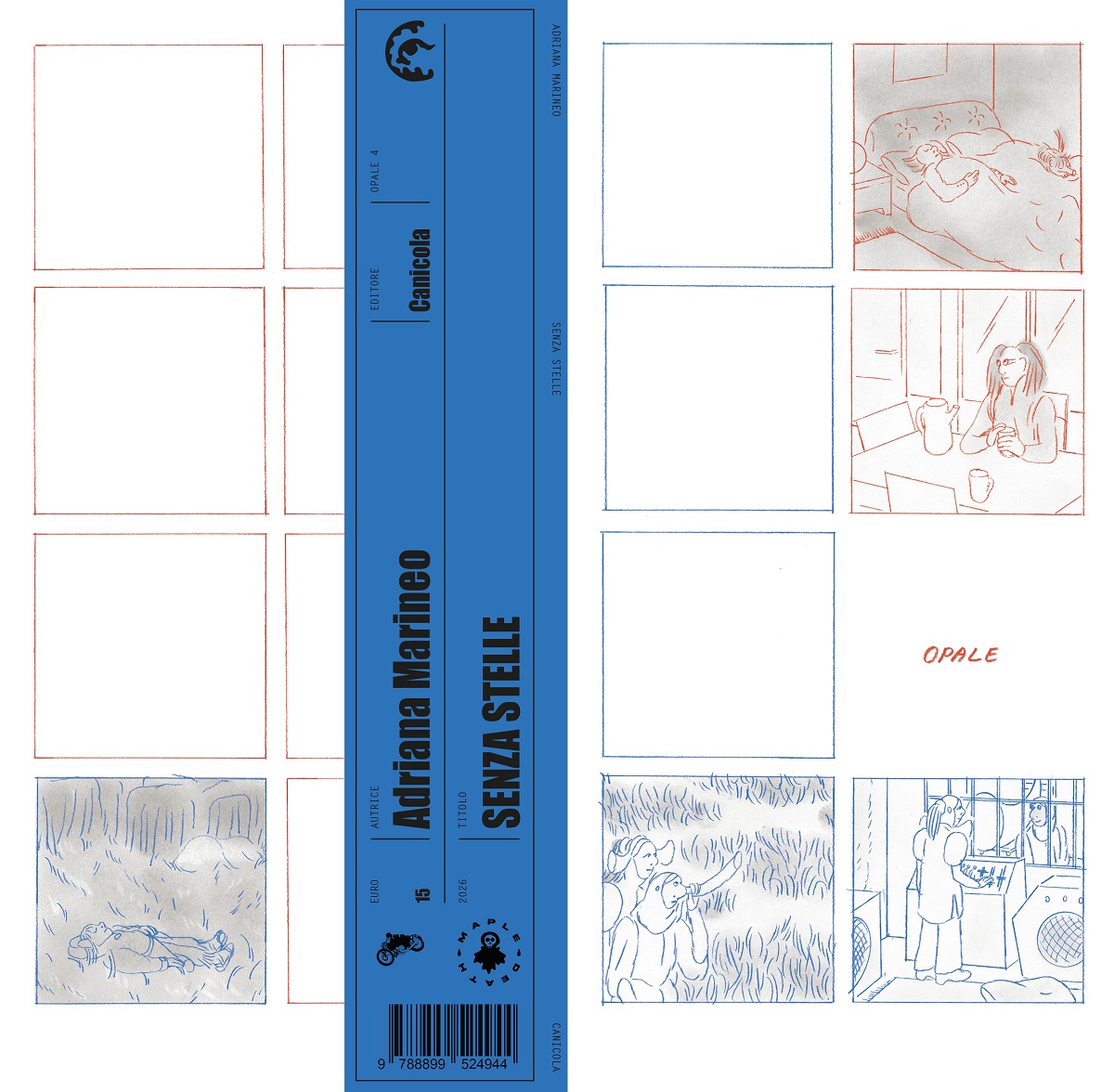Senza stelle cover aperta
