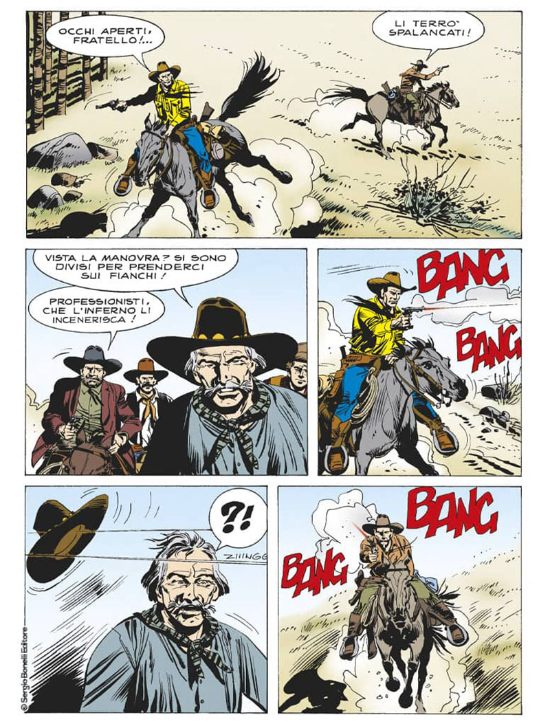 Tex bisonte bianco
