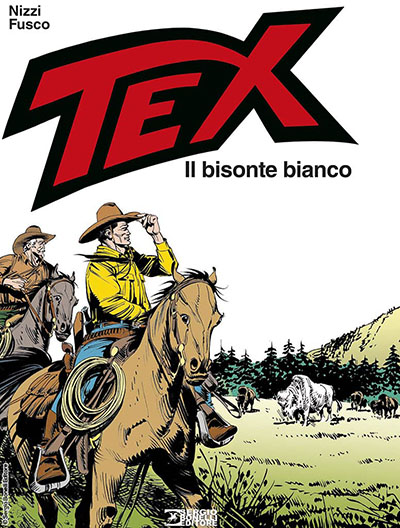 Tex bisonte bianco cover