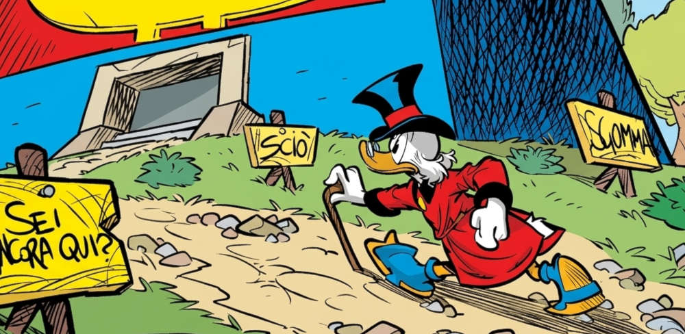 Topolino3675 zio paperone invisibile evidenza